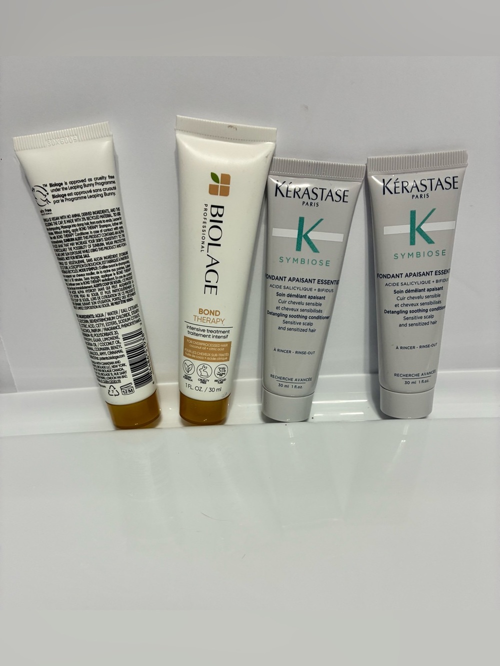 Biolage Bond Therapy & Kérastase Symbiose Hair Treatment Set - 1 fl oz each